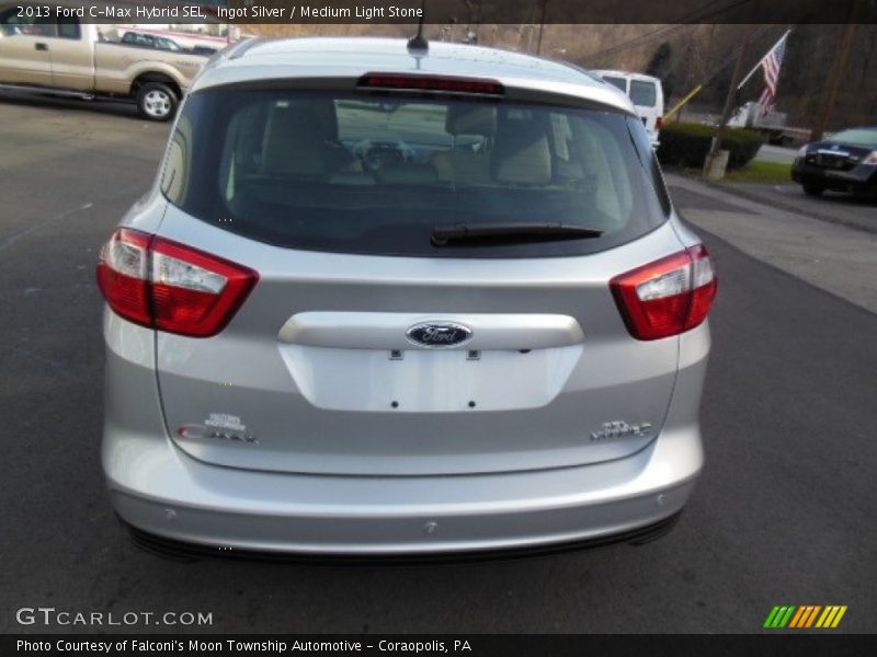 Ingot Silver / Medium Light Stone 2013 Ford C-Max Hybrid SEL