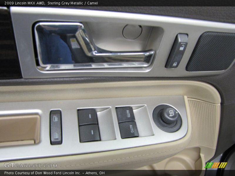 Sterling Grey Metallic / Camel 2009 Lincoln MKX AWD