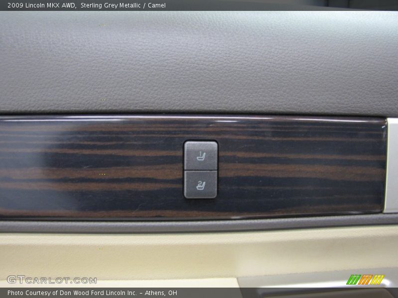 Sterling Grey Metallic / Camel 2009 Lincoln MKX AWD