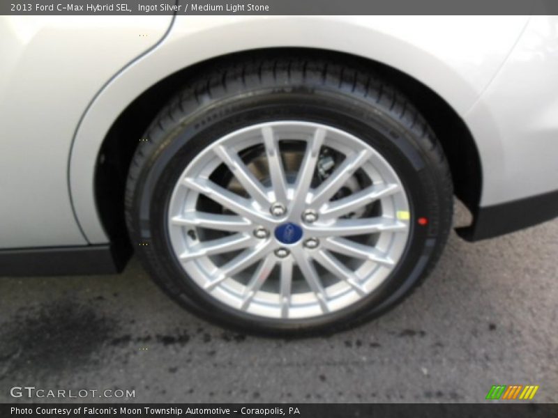 Ingot Silver / Medium Light Stone 2013 Ford C-Max Hybrid SEL