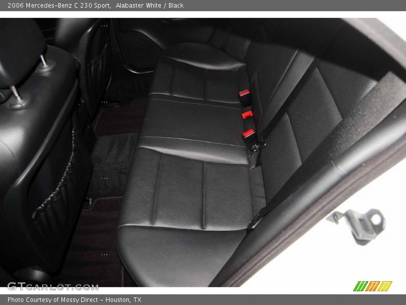 Alabaster White / Black 2006 Mercedes-Benz C 230 Sport