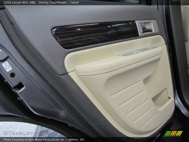 Sterling Grey Metallic / Camel 2009 Lincoln MKX AWD