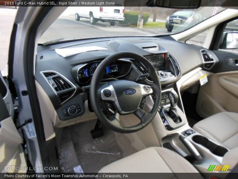 Ingot Silver / Medium Light Stone 2013 Ford C-Max Hybrid SEL