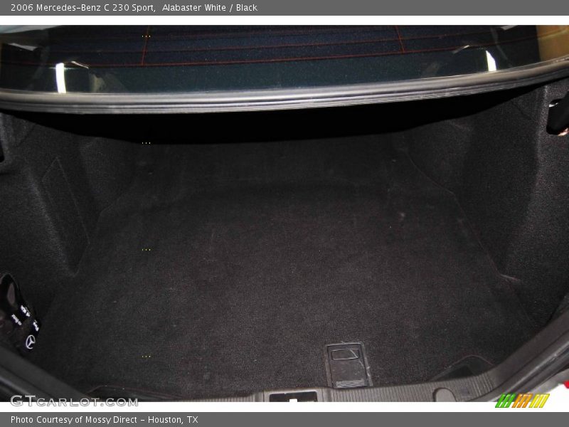 Alabaster White / Black 2006 Mercedes-Benz C 230 Sport