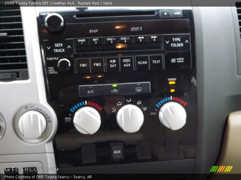 Radiant Red / Sand 2009 Toyota Tundra SR5 CrewMax 4x4