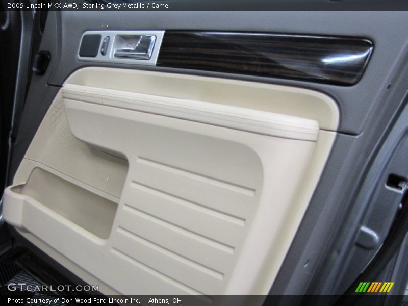 Sterling Grey Metallic / Camel 2009 Lincoln MKX AWD
