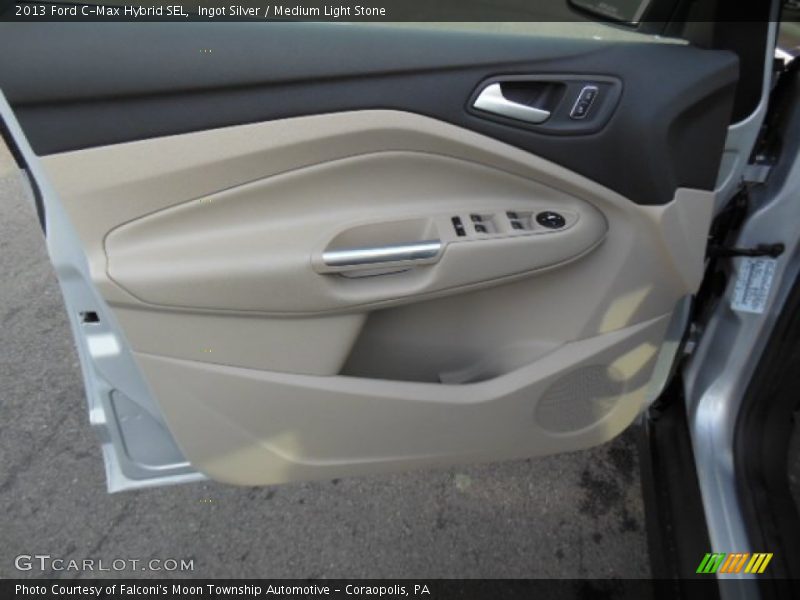 Ingot Silver / Medium Light Stone 2013 Ford C-Max Hybrid SEL