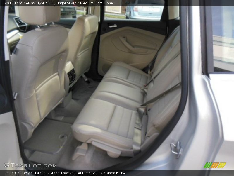 Ingot Silver / Medium Light Stone 2013 Ford C-Max Hybrid SEL