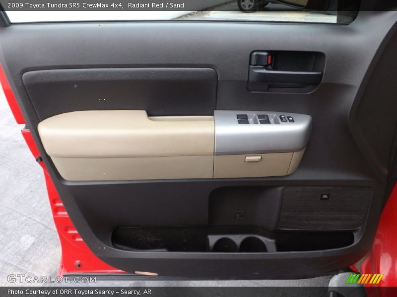 Radiant Red / Sand 2009 Toyota Tundra SR5 CrewMax 4x4