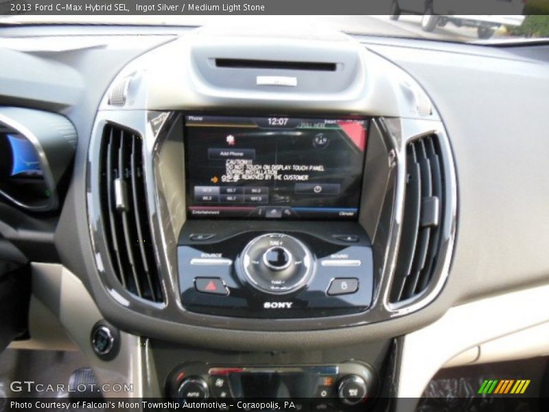 Ingot Silver / Medium Light Stone 2013 Ford C-Max Hybrid SEL