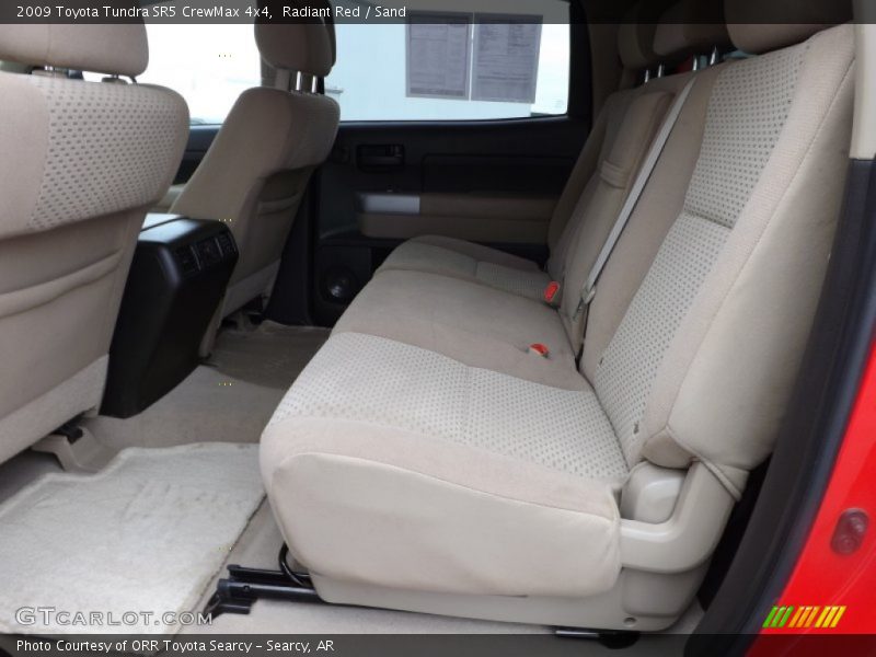 Radiant Red / Sand 2009 Toyota Tundra SR5 CrewMax 4x4
