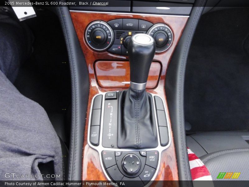  2005 SL 600 Roadster 5 Speed Automatic Shifter