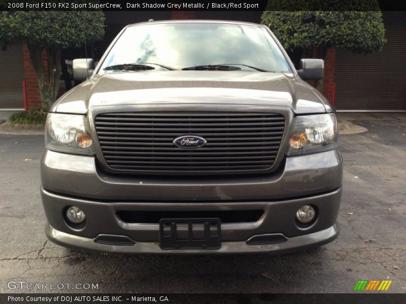 Dark Shadow Grey Metallic / Black/Red Sport 2008 Ford F150 FX2 Sport SuperCrew