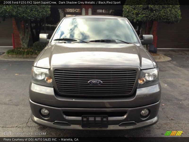 Dark Shadow Grey Metallic / Black/Red Sport 2008 Ford F150 FX2 Sport SuperCrew