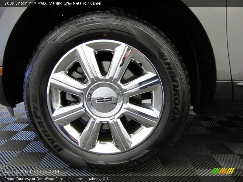 Sterling Grey Metallic / Camel 2009 Lincoln MKX AWD