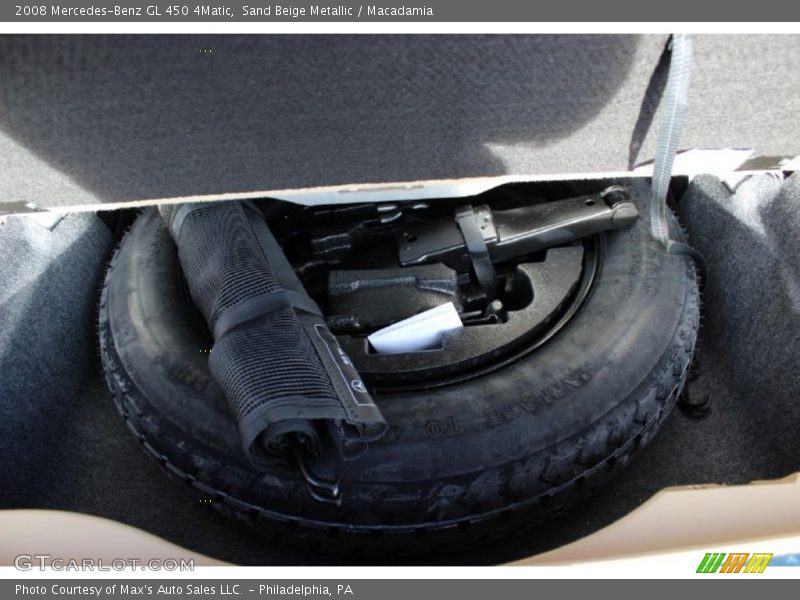 Sand Beige Metallic / Macadamia 2008 Mercedes-Benz GL 450 4Matic