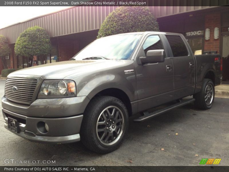 Dark Shadow Grey Metallic / Black/Red Sport 2008 Ford F150 FX2 Sport SuperCrew