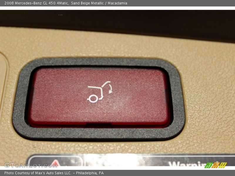 Sand Beige Metallic / Macadamia 2008 Mercedes-Benz GL 450 4Matic