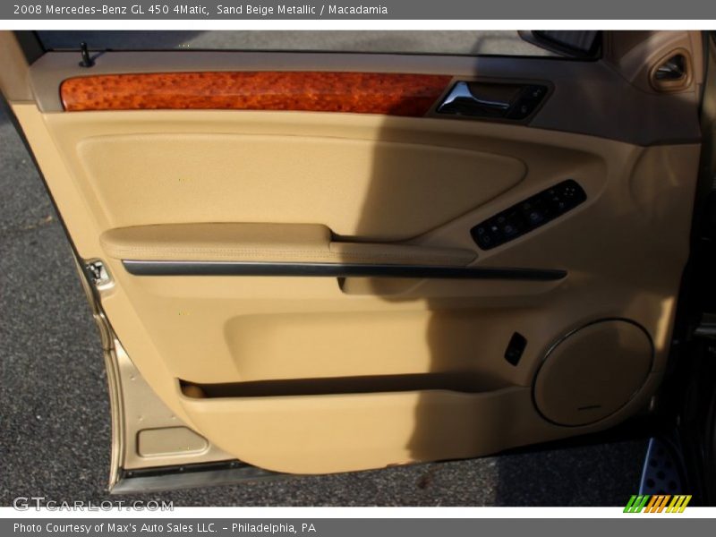 Sand Beige Metallic / Macadamia 2008 Mercedes-Benz GL 450 4Matic
