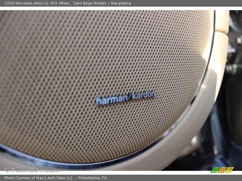 Sand Beige Metallic / Macadamia 2008 Mercedes-Benz GL 450 4Matic