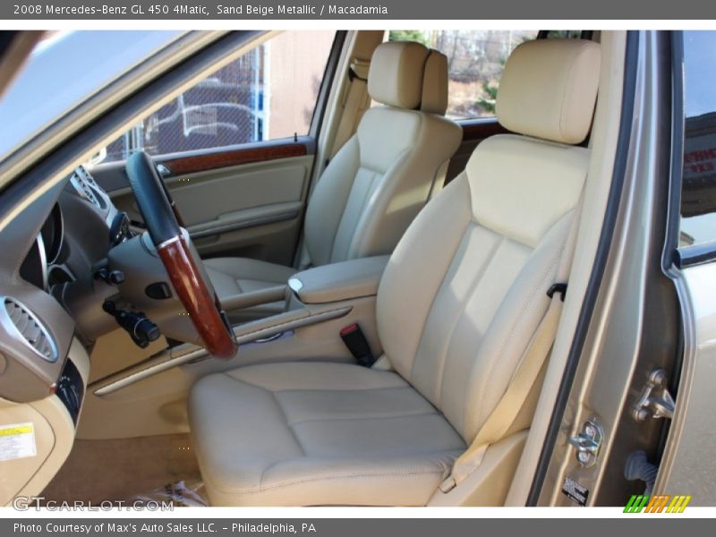 Sand Beige Metallic / Macadamia 2008 Mercedes-Benz GL 450 4Matic