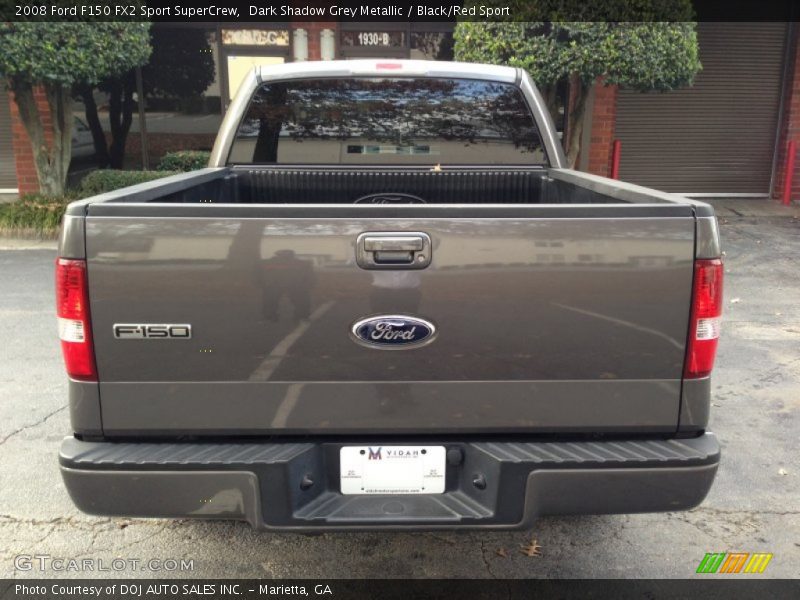 Dark Shadow Grey Metallic / Black/Red Sport 2008 Ford F150 FX2 Sport SuperCrew