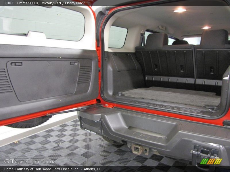  2007 H3 X Trunk
