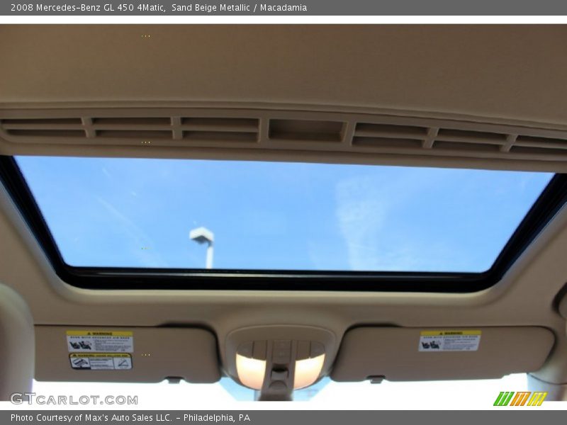 Sand Beige Metallic / Macadamia 2008 Mercedes-Benz GL 450 4Matic