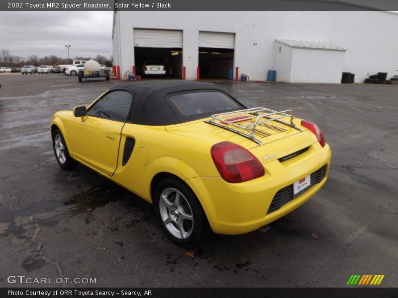 Solar Yellow / Black 2002 Toyota MR2 Spyder Roadster