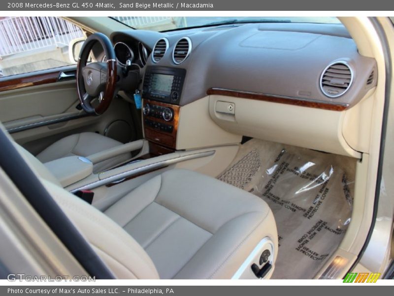 Sand Beige Metallic / Macadamia 2008 Mercedes-Benz GL 450 4Matic