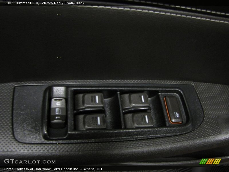 Victory Red / Ebony Black 2007 Hummer H3 X