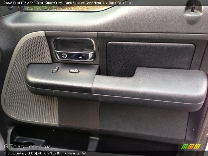 Dark Shadow Grey Metallic / Black/Red Sport 2008 Ford F150 FX2 Sport SuperCrew