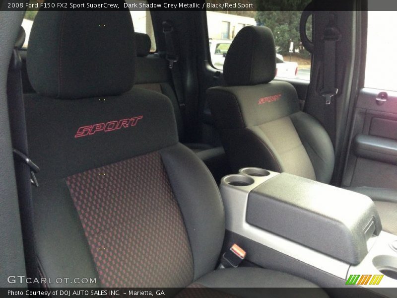 Front Seat of 2008 F150 FX2 Sport SuperCrew