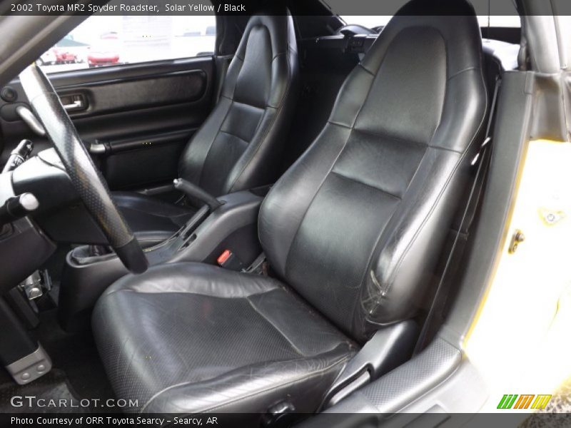 Front Seat of 2002 MR2 Spyder Roadster