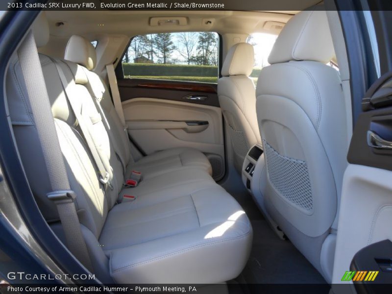 Evolution Green Metallic / Shale/Brownstone 2013 Cadillac SRX Luxury FWD