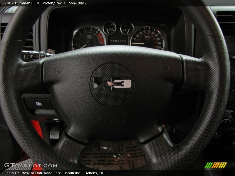  2007 H3 X Steering Wheel
