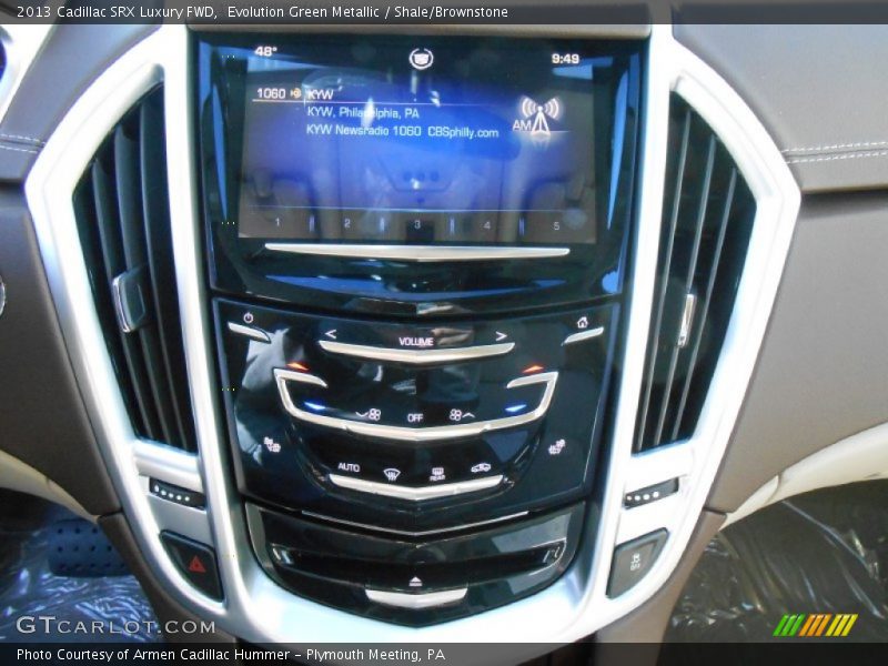 Evolution Green Metallic / Shale/Brownstone 2013 Cadillac SRX Luxury FWD