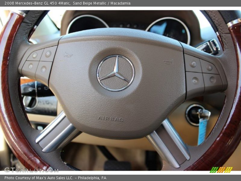 Sand Beige Metallic / Macadamia 2008 Mercedes-Benz GL 450 4Matic