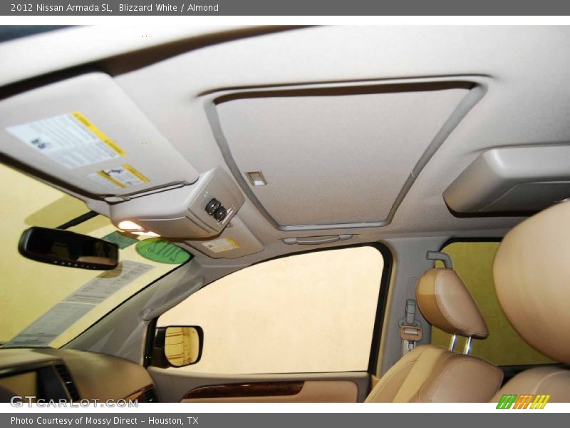 Blizzard White / Almond 2012 Nissan Armada SL