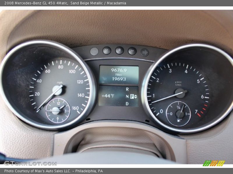 Sand Beige Metallic / Macadamia 2008 Mercedes-Benz GL 450 4Matic