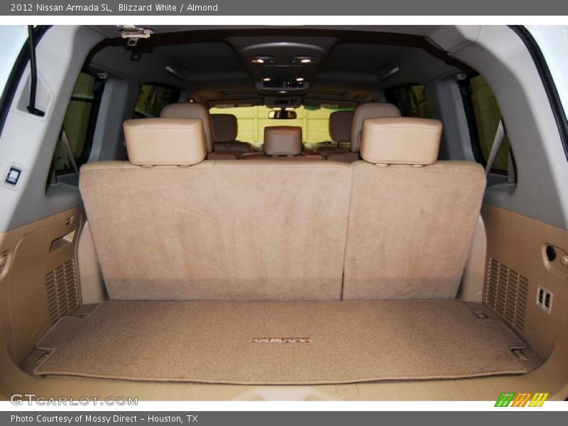 Blizzard White / Almond 2012 Nissan Armada SL