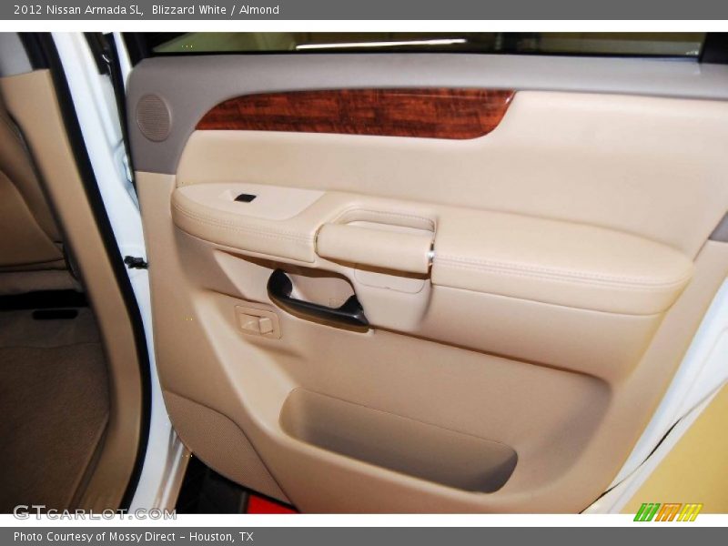 Blizzard White / Almond 2012 Nissan Armada SL
