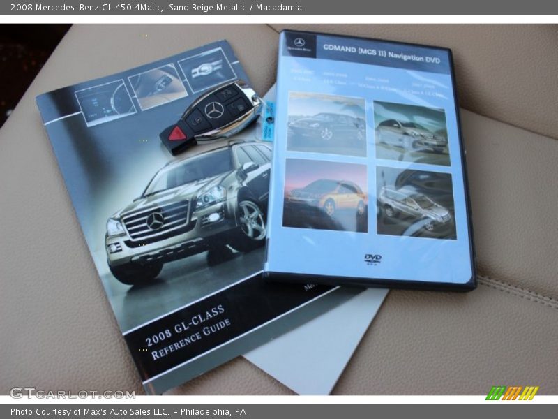 Sand Beige Metallic / Macadamia 2008 Mercedes-Benz GL 450 4Matic