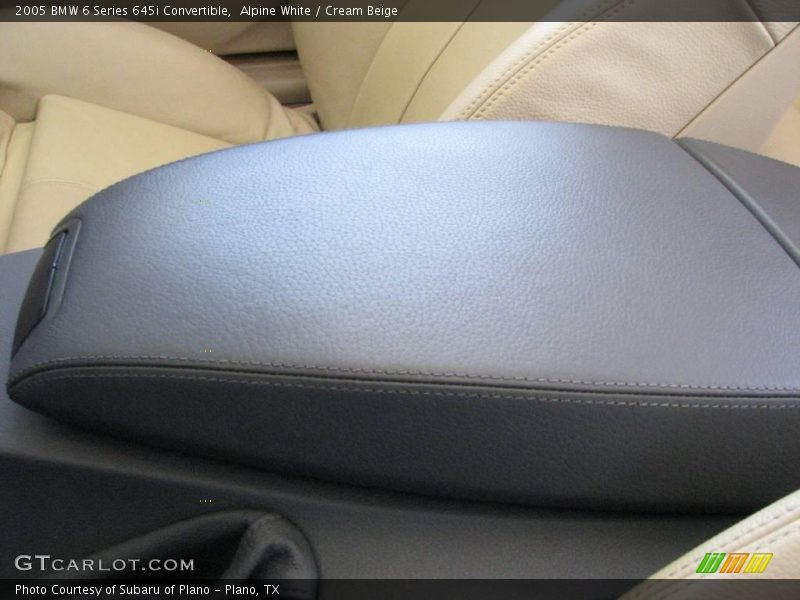 Alpine White / Cream Beige 2005 BMW 6 Series 645i Convertible