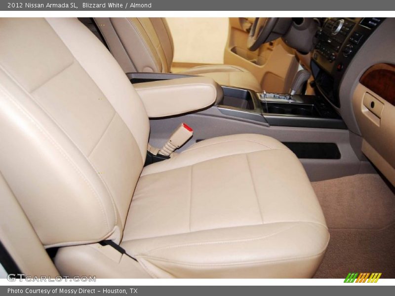 Blizzard White / Almond 2012 Nissan Armada SL