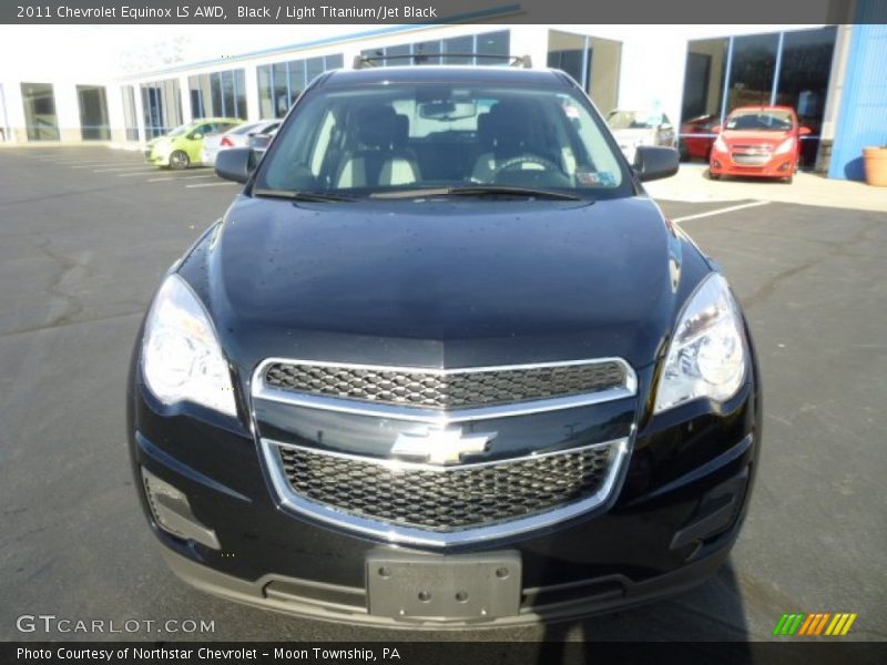 Black / Light Titanium/Jet Black 2011 Chevrolet Equinox LS AWD