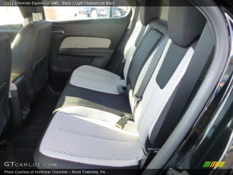 Black / Light Titanium/Jet Black 2011 Chevrolet Equinox LS AWD
