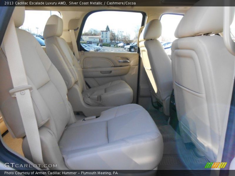 Silver Coast Metallic / Cashmere/Cocoa 2013 Cadillac Escalade Luxury AWD