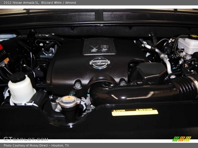 Blizzard White / Almond 2012 Nissan Armada SL