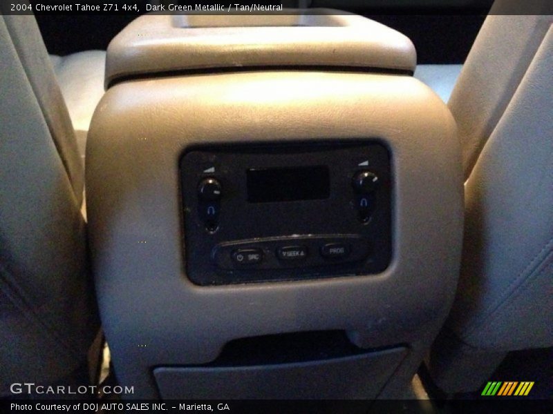 Dark Green Metallic / Tan/Neutral 2004 Chevrolet Tahoe Z71 4x4
